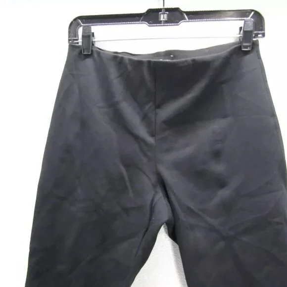 NEW THEORY Womens Fitted Jersey Skinny Pants Size M Black